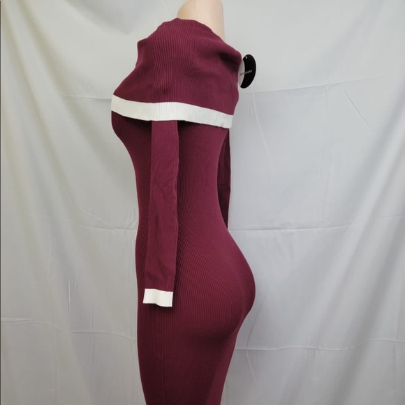 OFF SHOULDER SHOE DAZZLE DRESSES - Picture 6 of 11